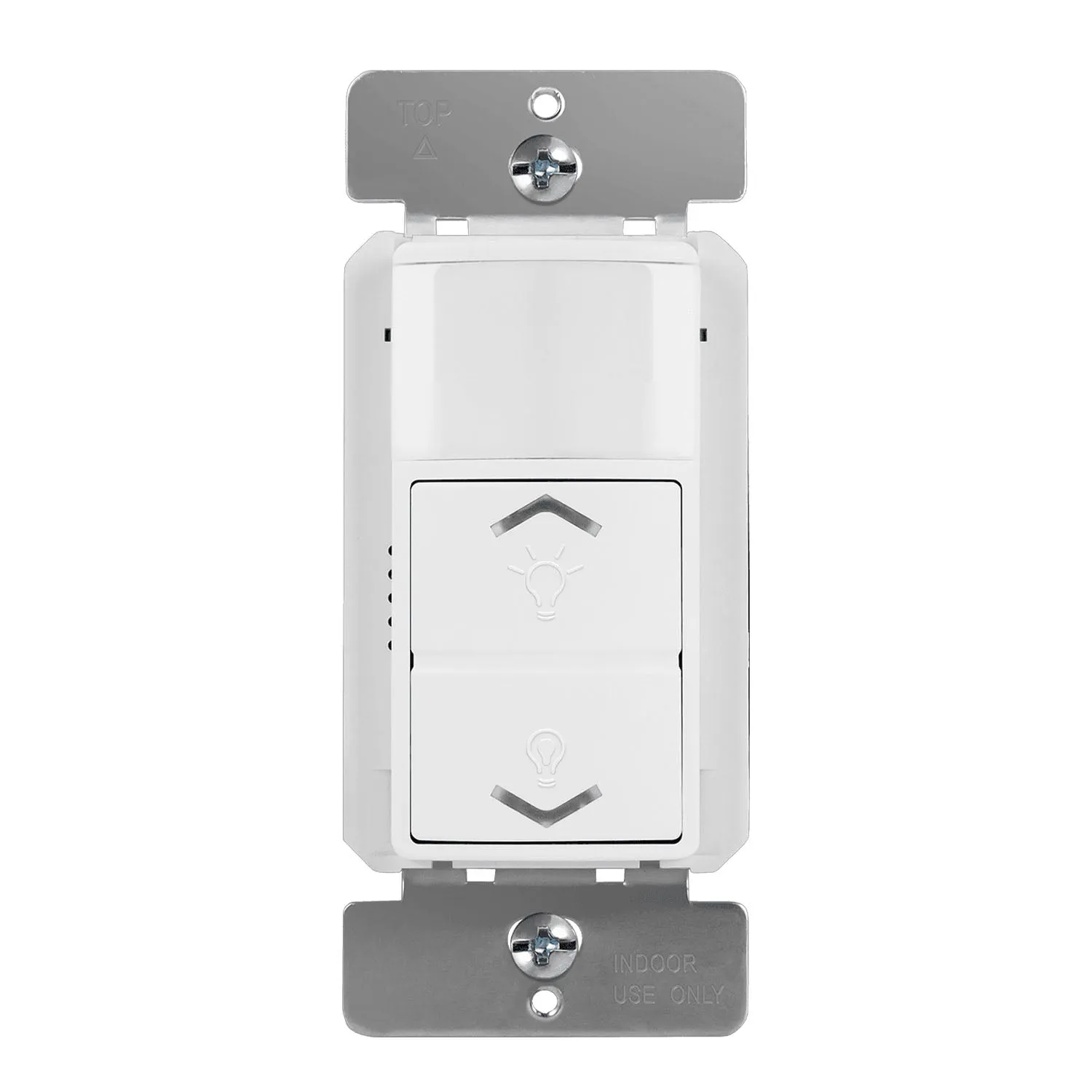 120V Occupancy/Vacancy Motion Sensor Switch with 0-10V Dimmer PIR Single Pole, White