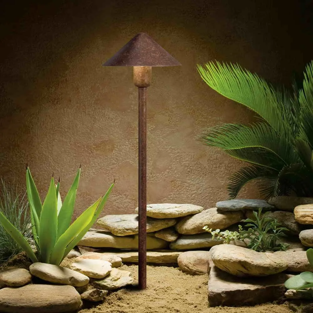 12V Fundamentals Landscape Path Light Textured Tannery Bronze