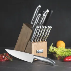 14 Pieces Kitchen Knife Set Stainless Steel Professional Chef Knives