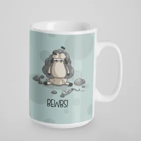 15 oz Microwave and Dishwasher Safe Mug in Larry "Bewbs"