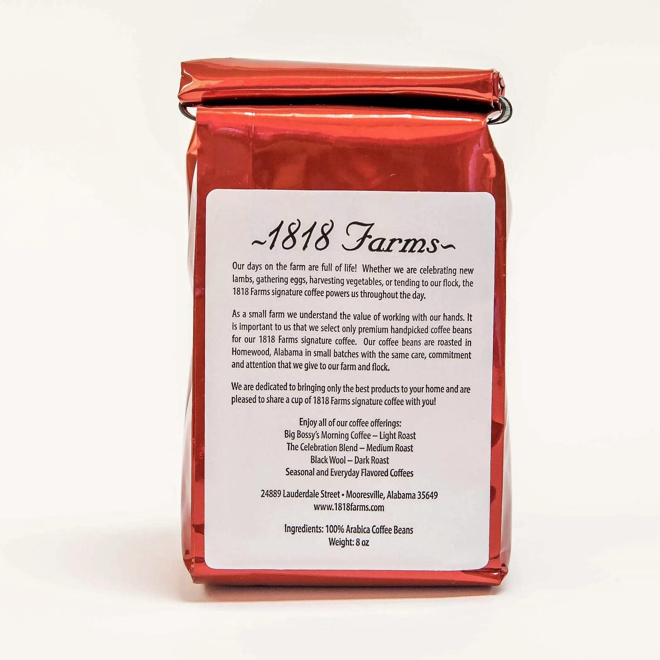 1818 Farms Signature Coffee | Medium Roast | Holiday Cheer