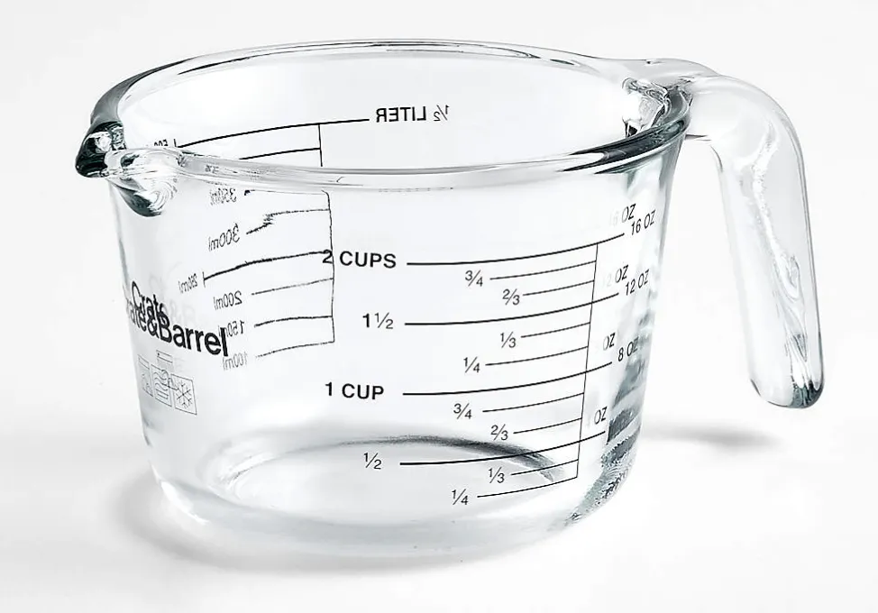 2-Cup Glass Measuring Cup