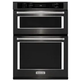 27" Combination Wall Oven With Even-Heat True Convection (lower oven) - Black