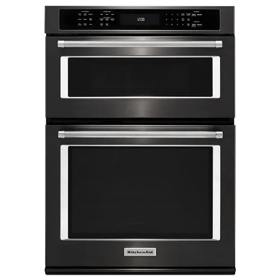 27" Combination Wall Oven With Even-Heat True Convection (lower oven) - Black