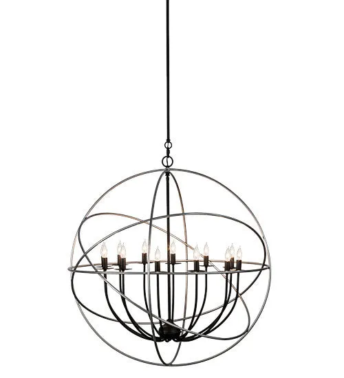 2nd Avenue Atom Enerjisi 63075-1 Pendant Light - Nickel And Solar Black