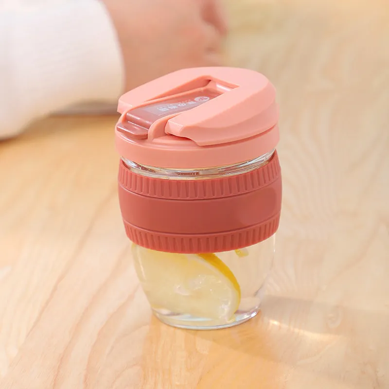 350ml Reusable Glass Cup