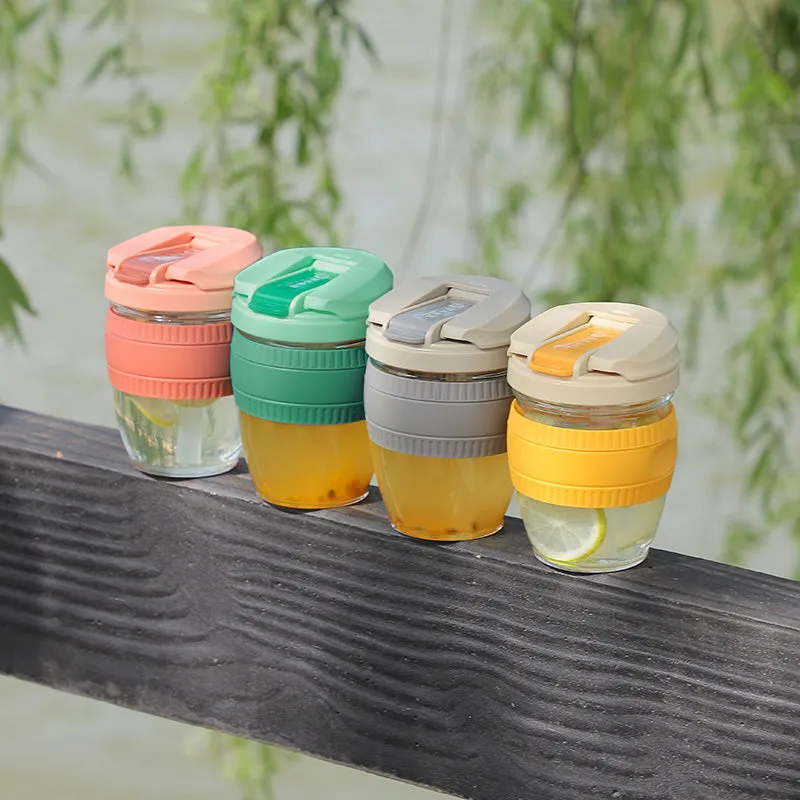 350ml Reusable Glass Cup