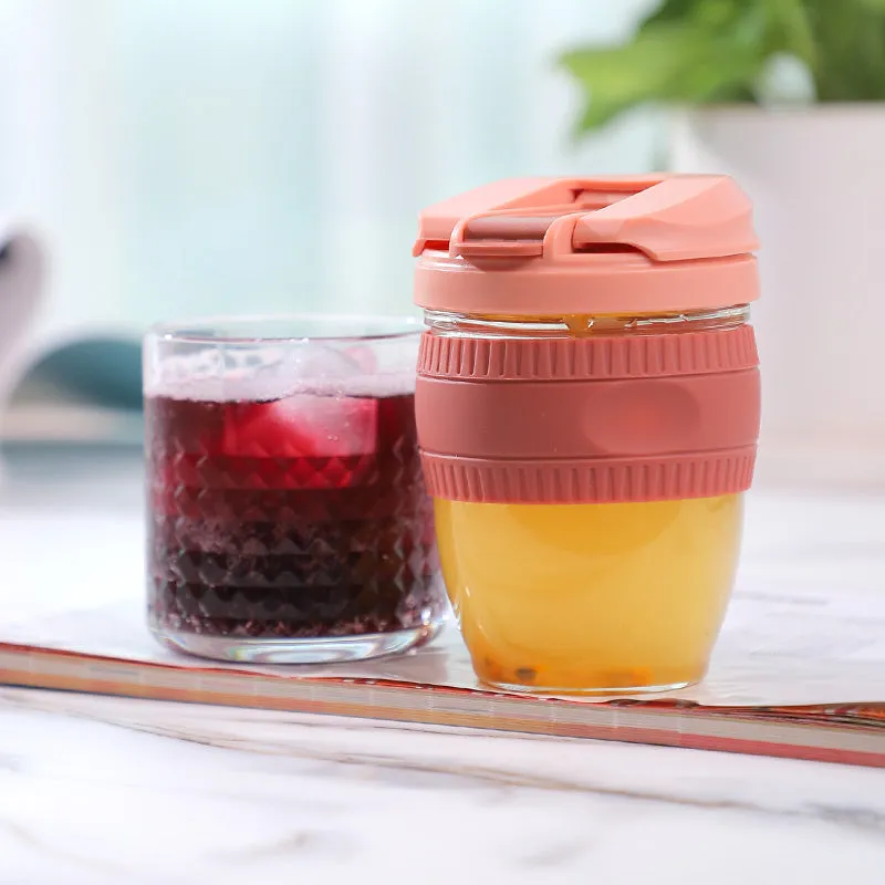 350ml Reusable Glass Cup