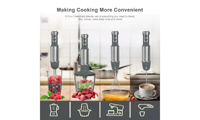 5-in-1 Multifunctional Handheld Stick Blender