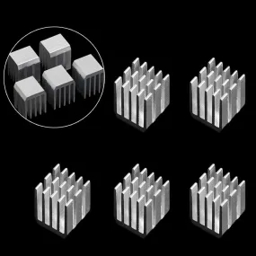 5 x Aluminum Cooling PCS 9x9x12MM Chipset Heat Sink RAM Radiator Heatsink Cooler