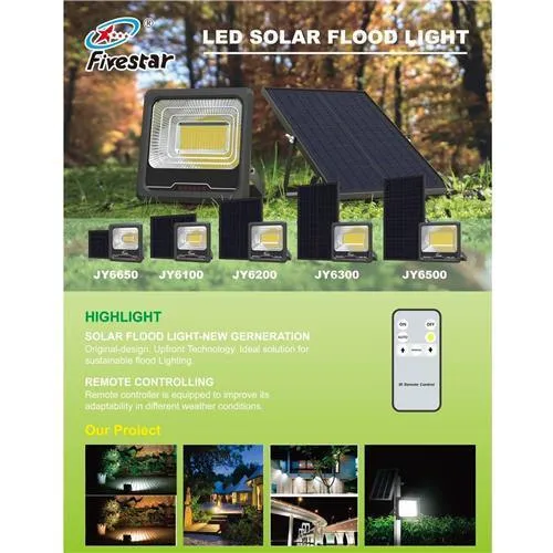 500w Premium Lithium Cell Solar Flood Light JY6500