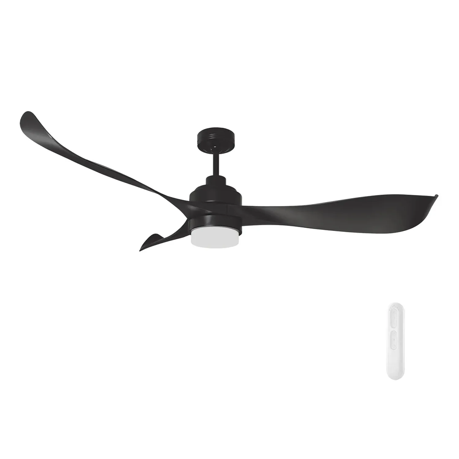 56" Eagle DC Ceiling Fan Black/White/Chrome/Graphite/Bronze FC368143 Mercator Lighting