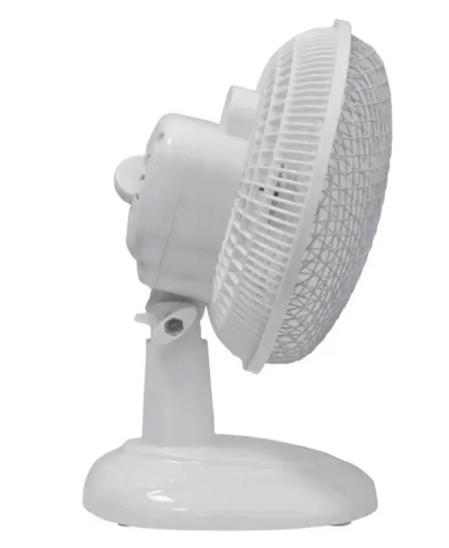 6" Desktop Fan with 2 Speeds | White