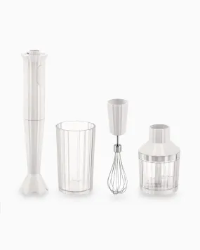 ALESSI Plissé Hand Blender & Whisk Set