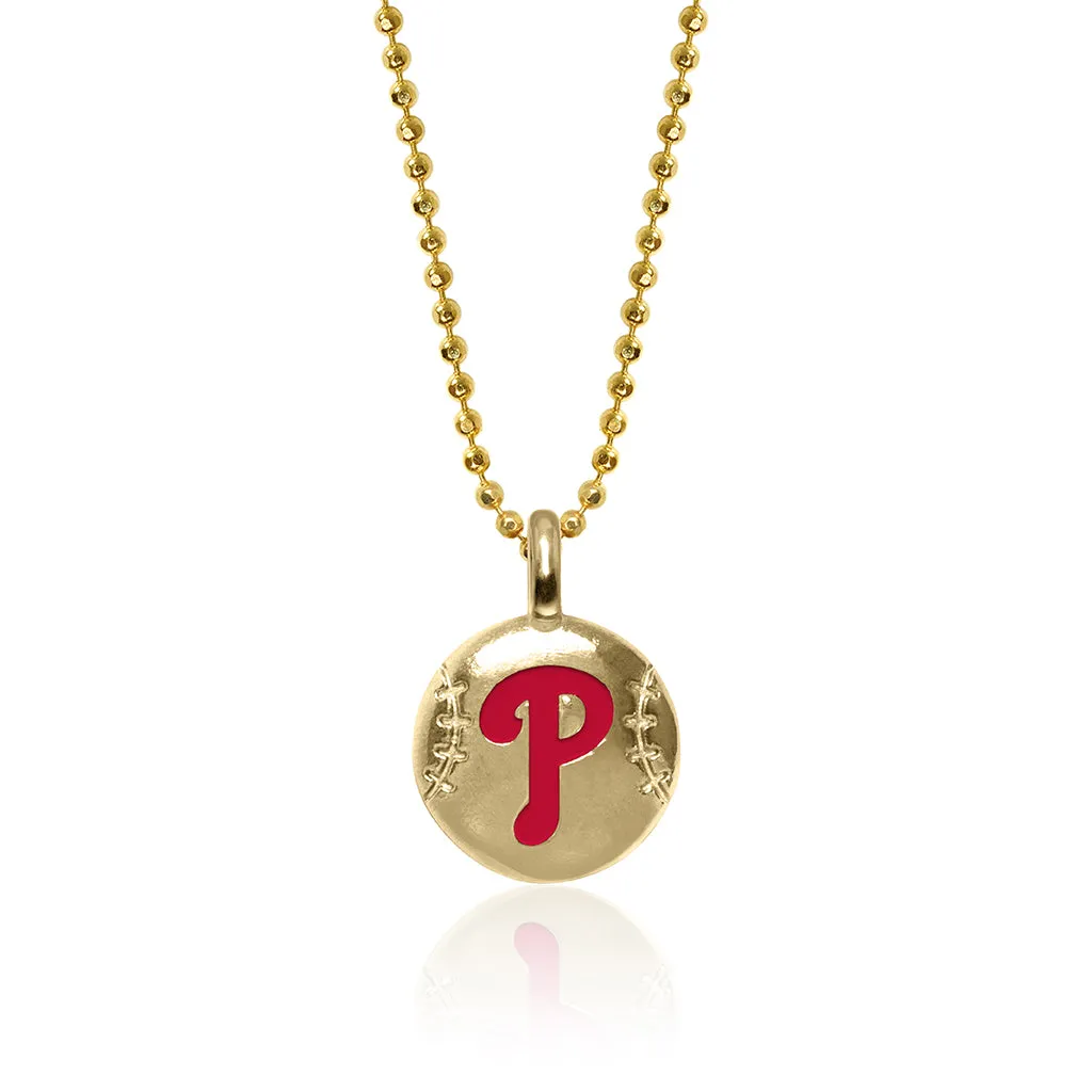 Alex Woo MLB Philadelphia Phillies Baseball Disc Charm