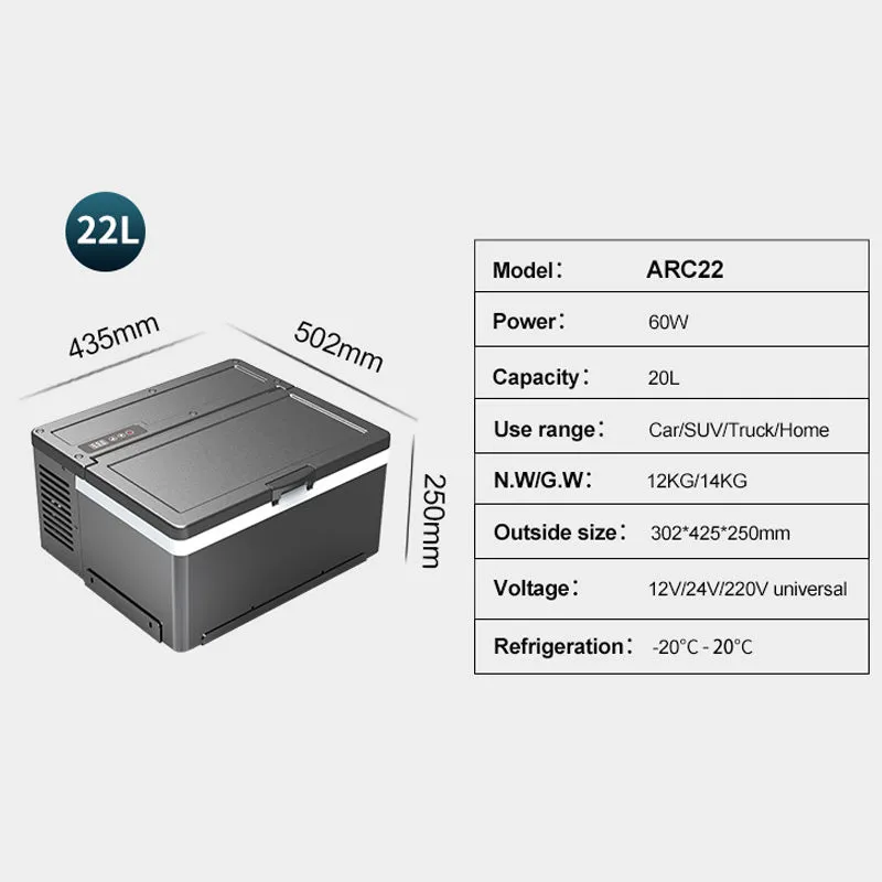 Alpicool ARC22/35 Boat Mini Electric Cooler