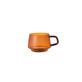 Amber Glass Cup