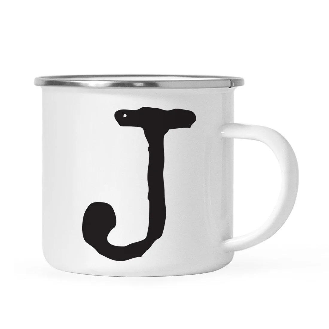 Andaz Press 11oz Typewriter Monogram Campfire Coffee Mug