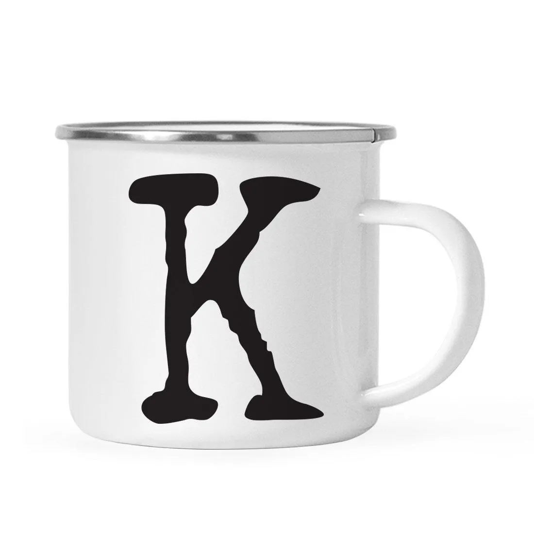 Andaz Press 11oz Typewriter Monogram Campfire Coffee Mug