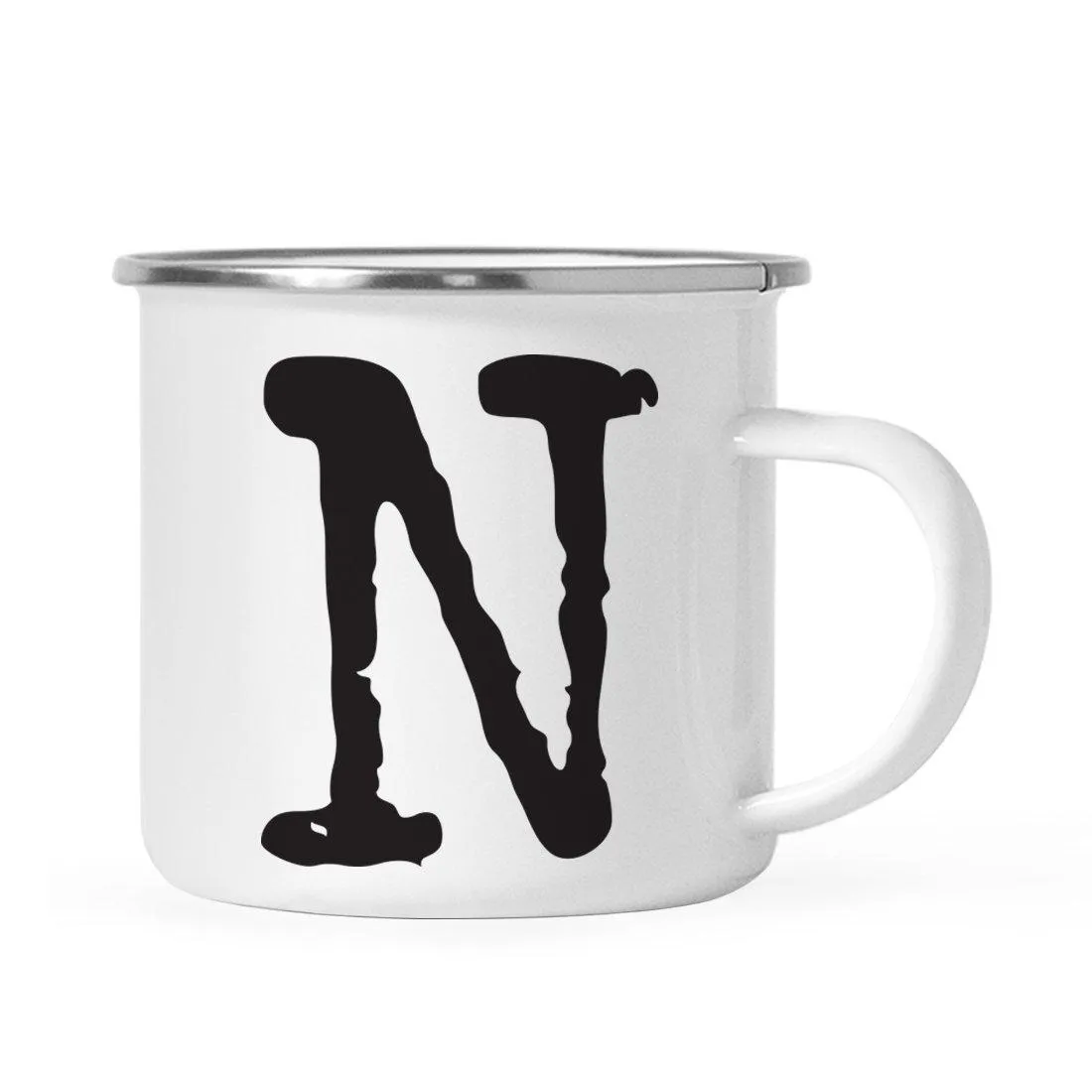 Andaz Press 11oz Typewriter Monogram Campfire Coffee Mug