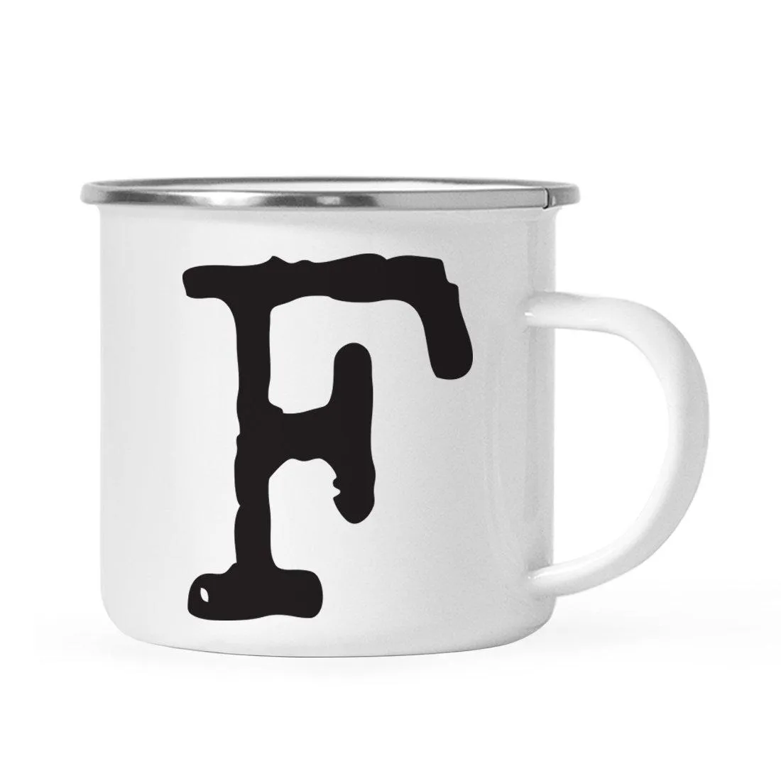 Andaz Press 11oz Typewriter Monogram Campfire Coffee Mug