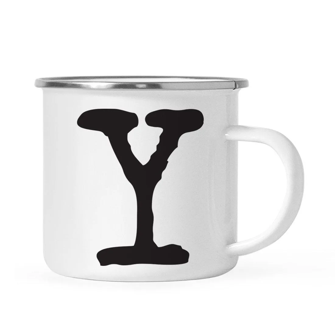 Andaz Press 11oz Typewriter Monogram Campfire Coffee Mug