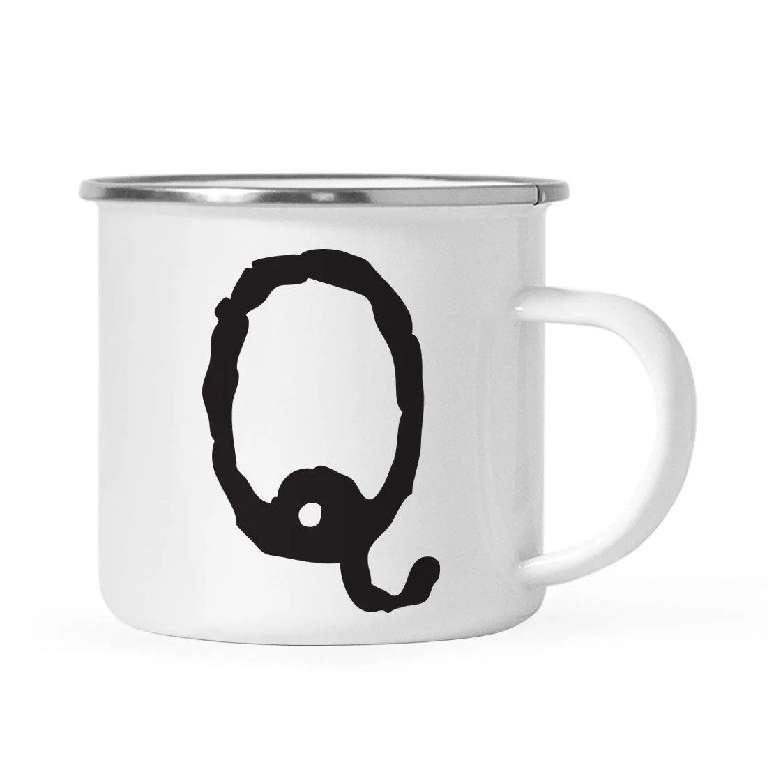 Andaz Press 11oz Typewriter Monogram Campfire Coffee Mug