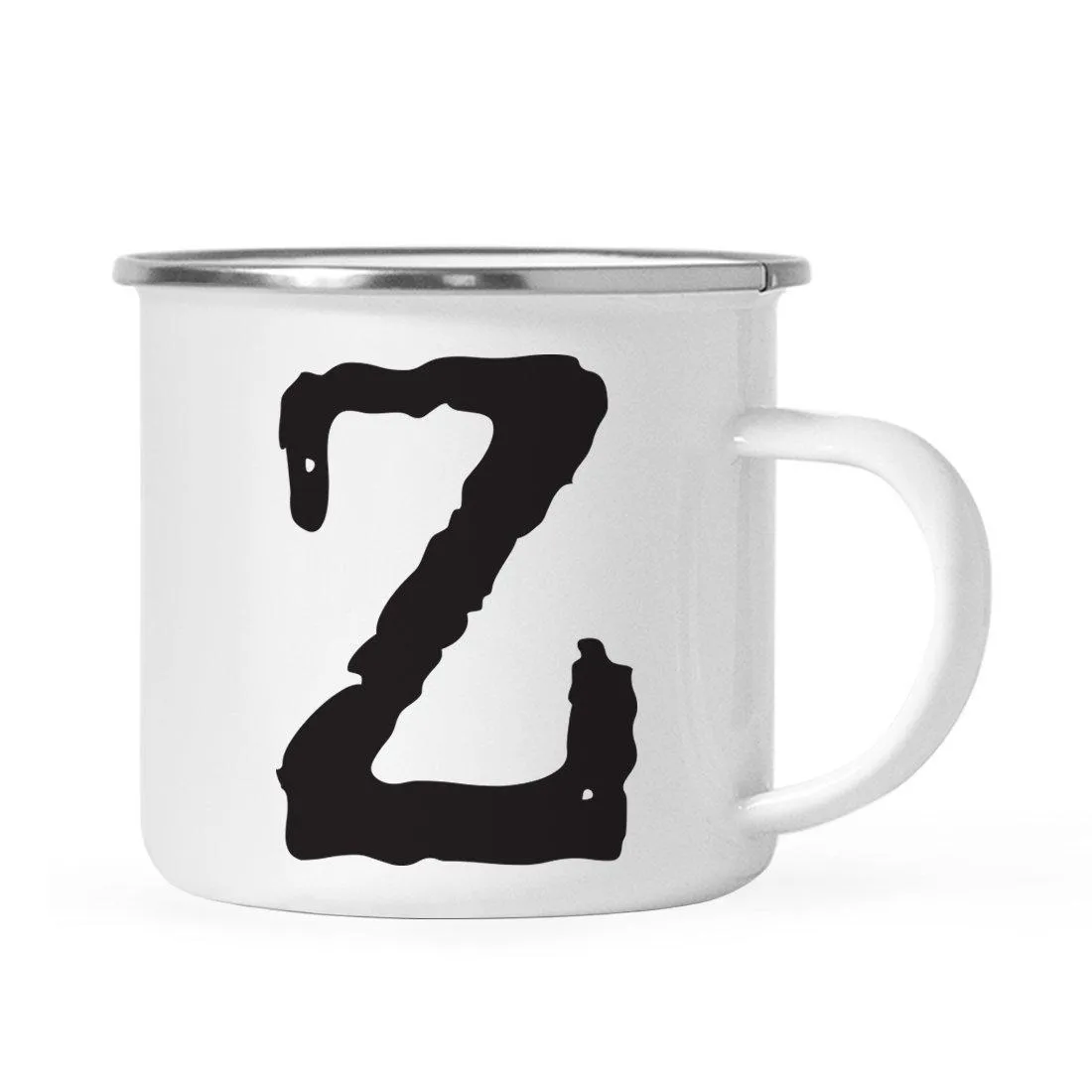 Andaz Press 11oz Typewriter Monogram Campfire Coffee Mug