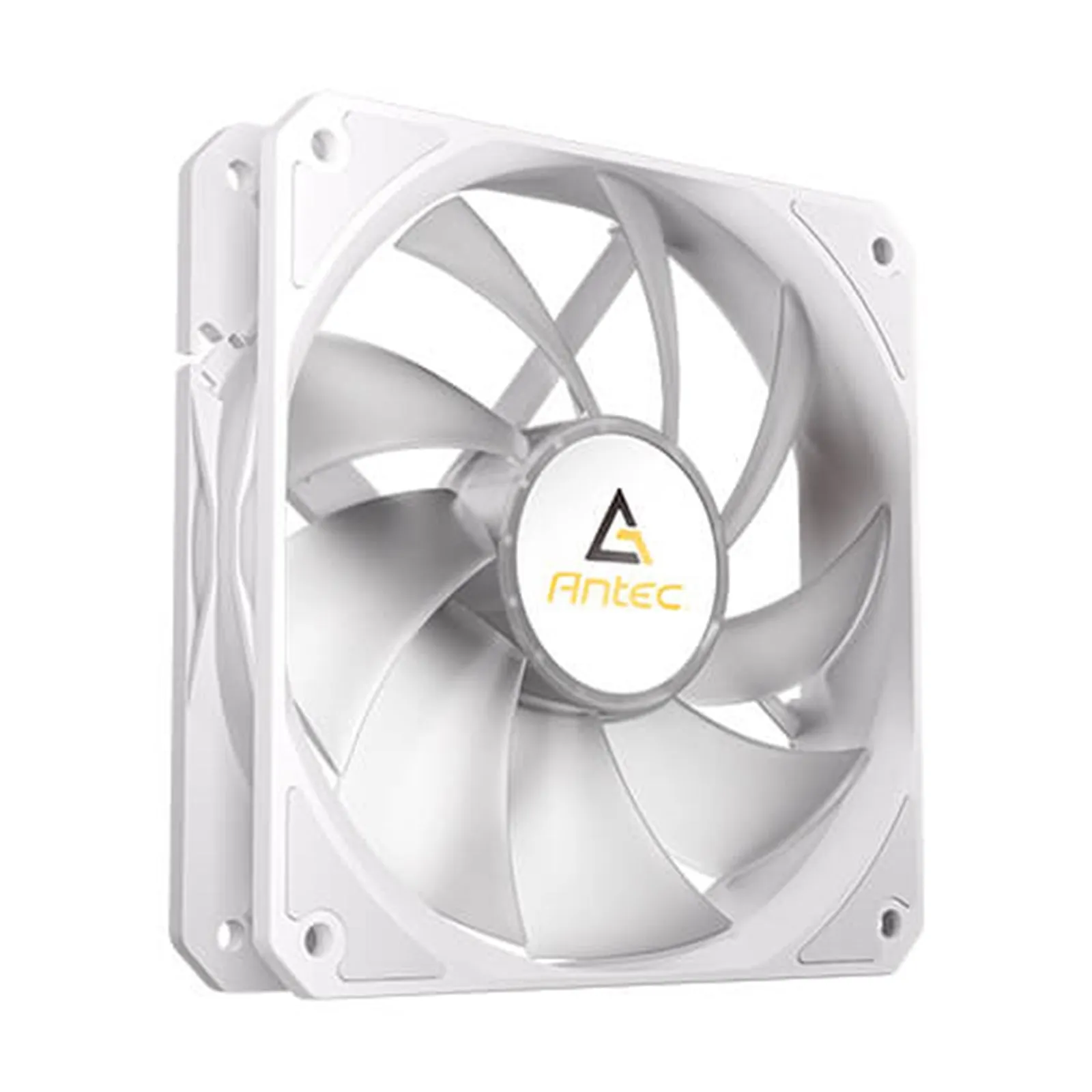 Antec P12R ARGB PWM 120mm Fan 3 Pack - 4-Pin, White, High-Airflow Cooling, 9-Blade Design with Anti-Vibration Pads