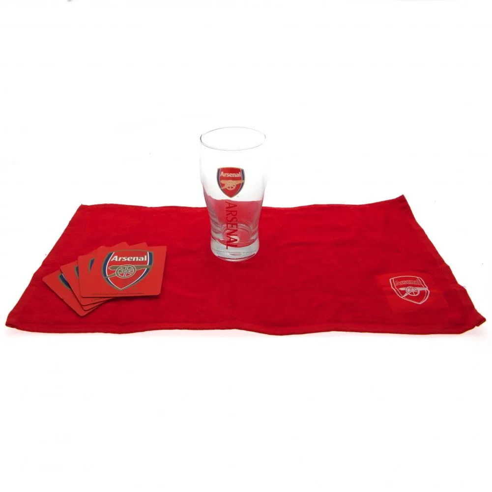 Arsenal FC Mini Bar Set - Cheers to Your Team Spirit