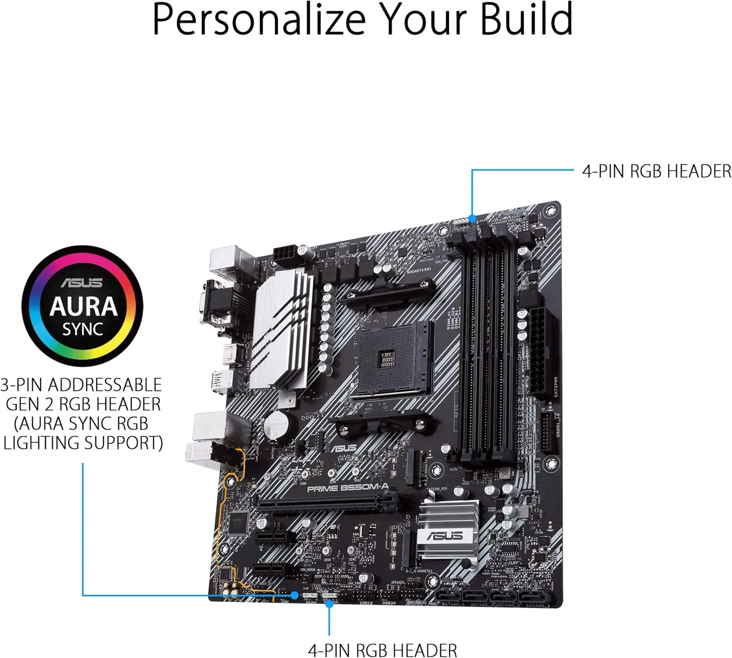 ASUS Motherboard Prime B550M-A WiFi II