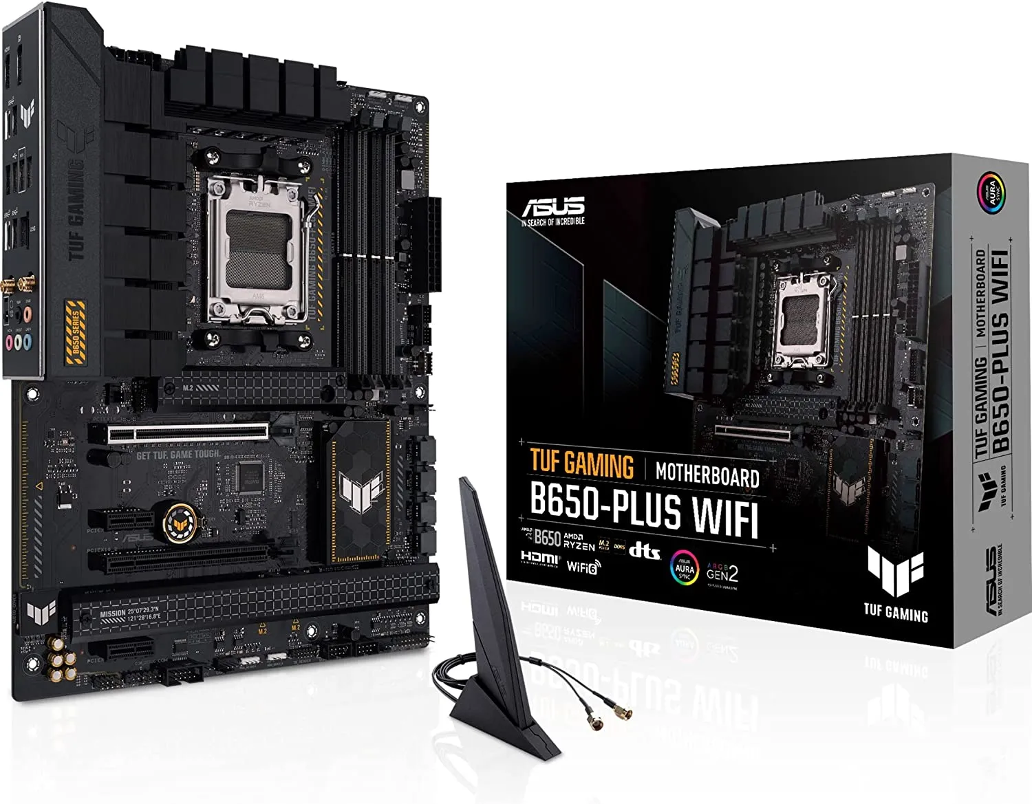 Asus TUF Gaming B650 Plus WIFI Motherboard AMD AM5 socket: Ready for AMD Ryzen 7000 Series desktop processors