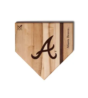 Atlanta Braves Home Plate Cutting Boards | Multiple Sizes | Multiple Designs