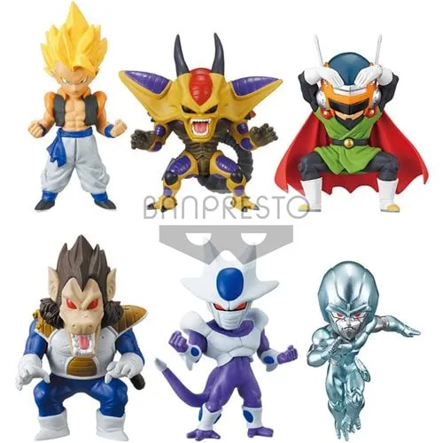 Banpresto Dragon Ball World Collectable Treasure Rally Vol. 4 Mini-Figure Full Set of 6