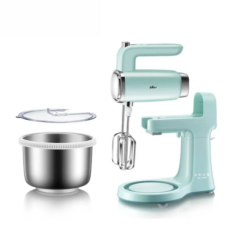 Bear Digital Stand Mixer With Stainless Steel Bowl Hand Mixer (DDQ-B03V1)