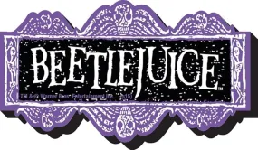 Beetlejuice Logo Funky Chunky Magnet