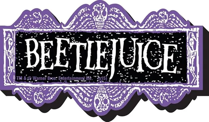 Beetlejuice Logo Funky Chunky Magnet