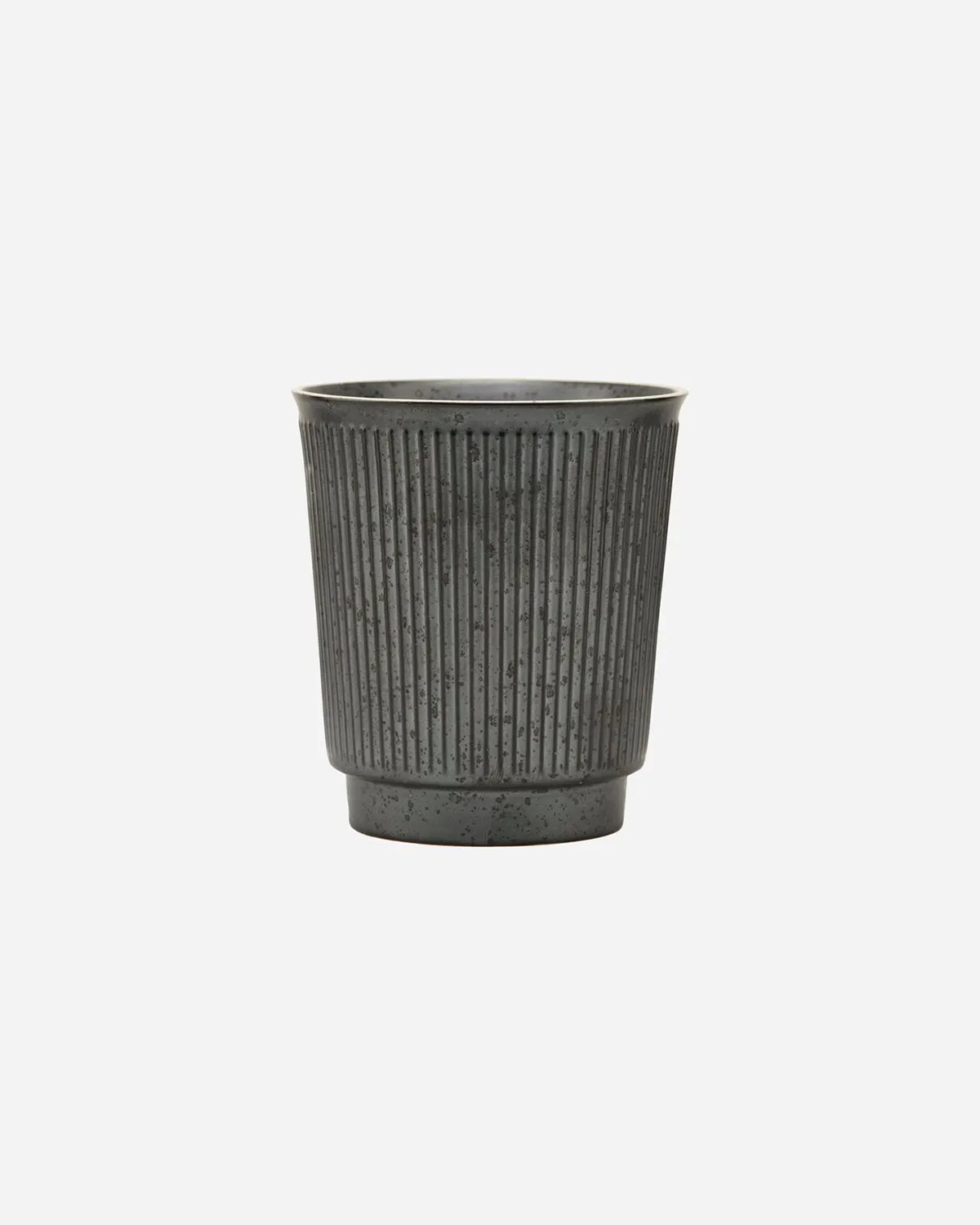 Berica Coffee Mug | Fluted Stoneware | Various Colours | by House Doctor