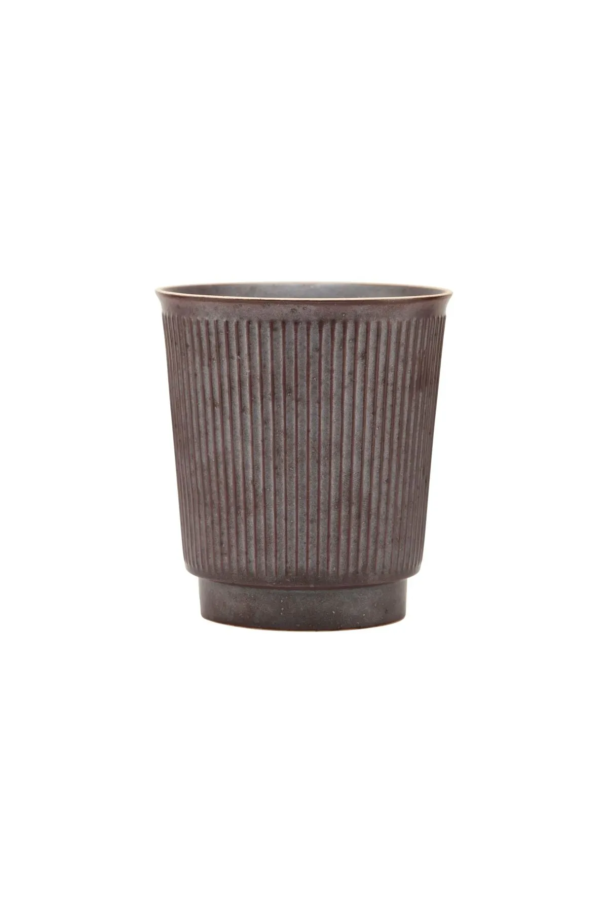 Berica Coffee Mug | Fluted Stoneware | Various Colours | by House Doctor