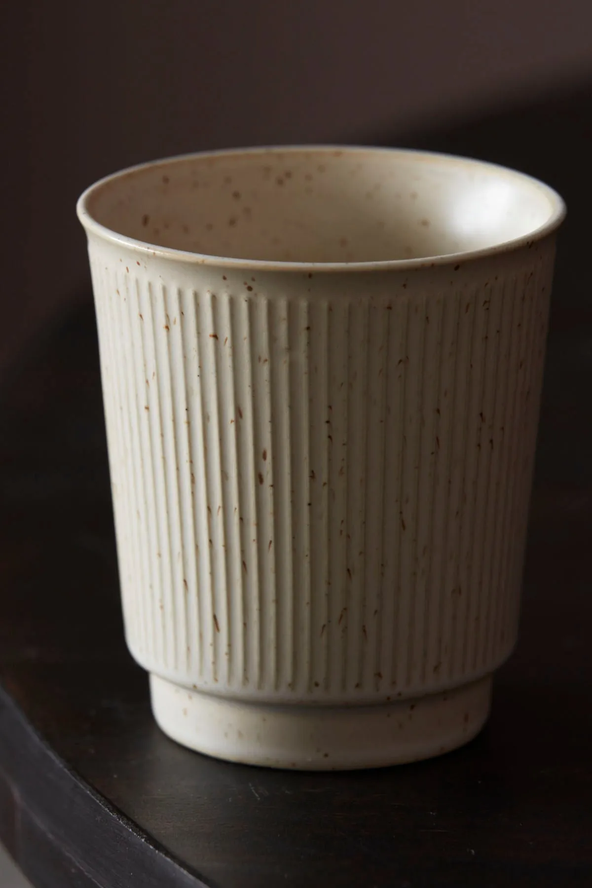 Berica Coffee Mug | Fluted Stoneware | Various Colours | by House Doctor