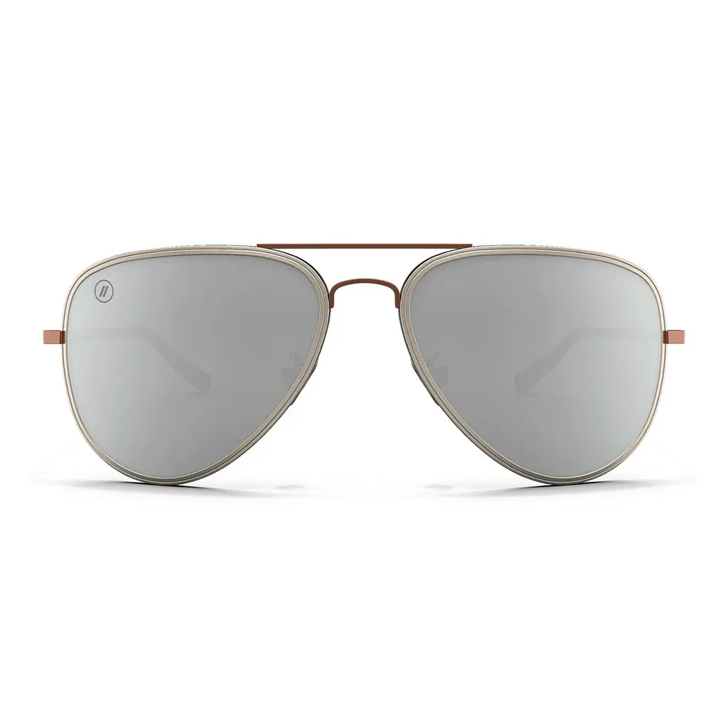 Blender Sunglasses - A-Series - Mojave Gold/Polarized Mirror