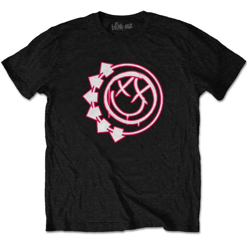 Blink 182 Kids T-Shirt - Six Arrow Smiley