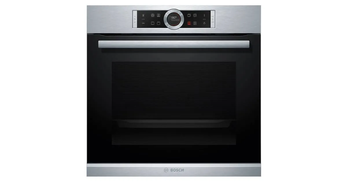 Bosch HBG633BS1B Built-in Single Electric Oven in Brushed Steel