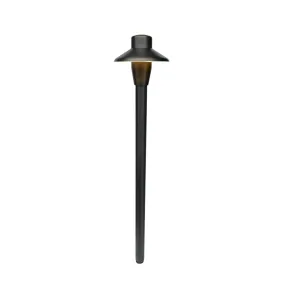 Capuchon Solid Cast Brass Pathway Light Natural Bronze