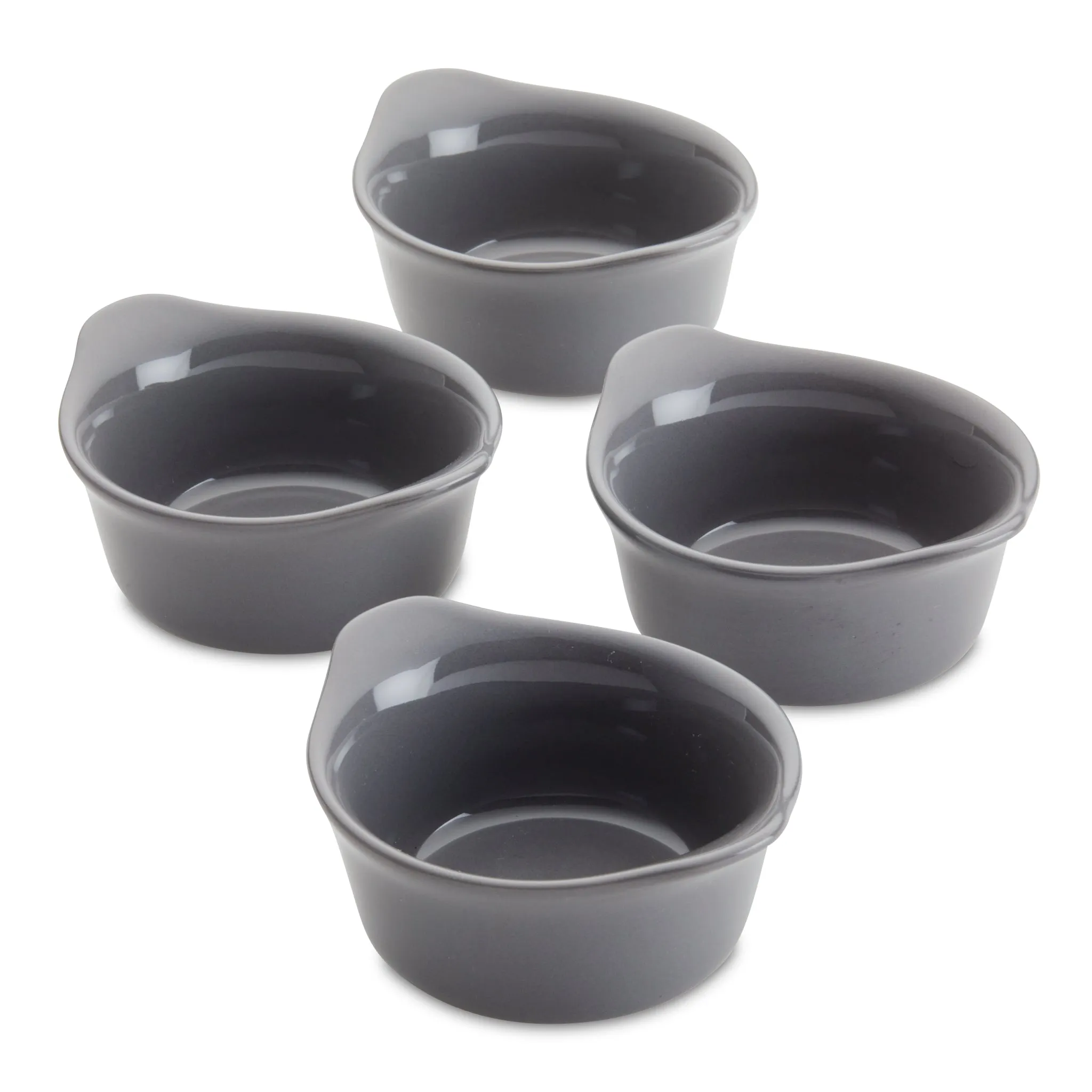 Ceramics 4-Piece 3.7-Oz.  Dippers