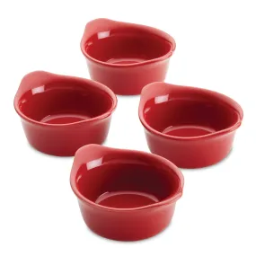 Ceramics 4-Piece 3.7-Oz.  Dippers