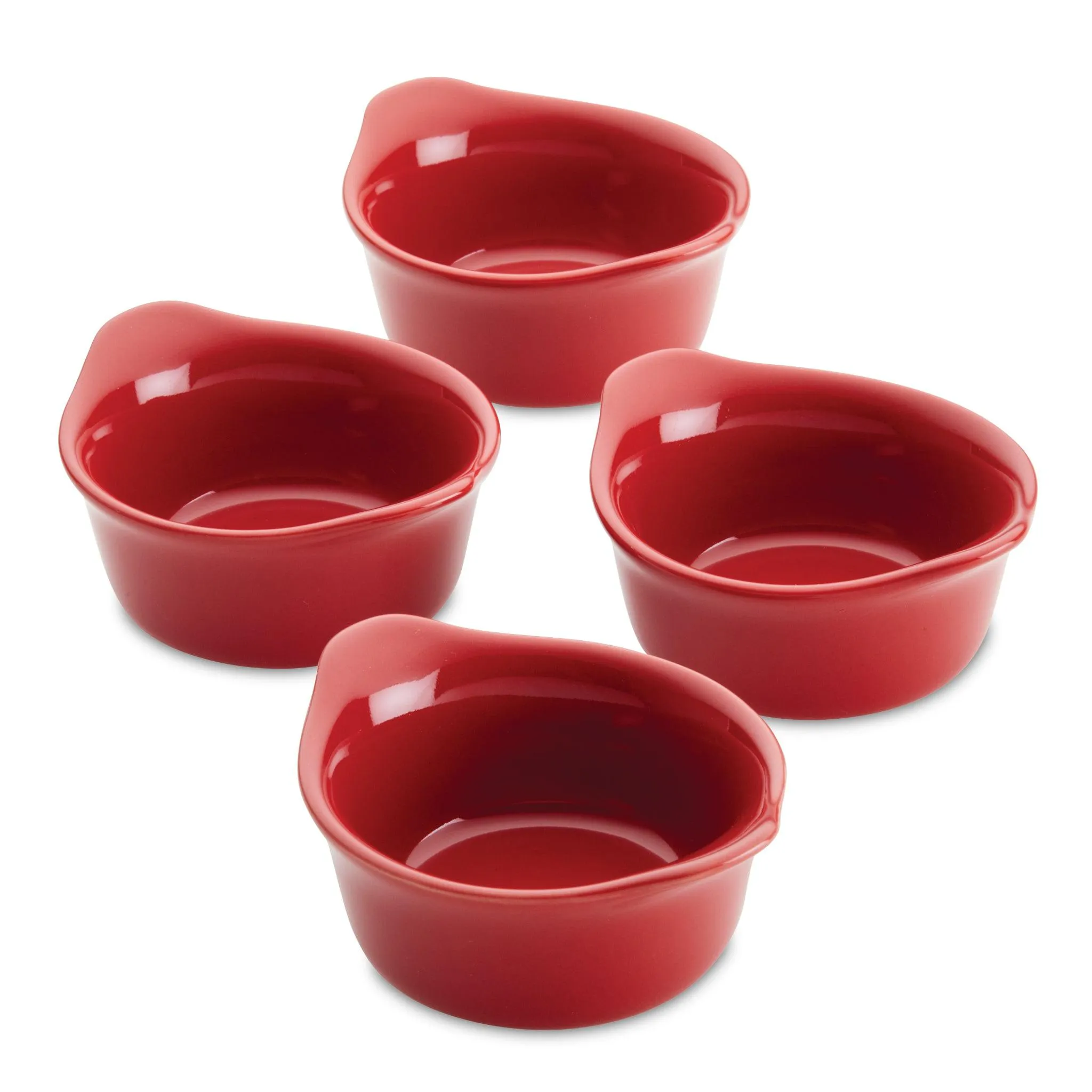 Ceramics 4-Piece 3.7-Oz.  Dippers