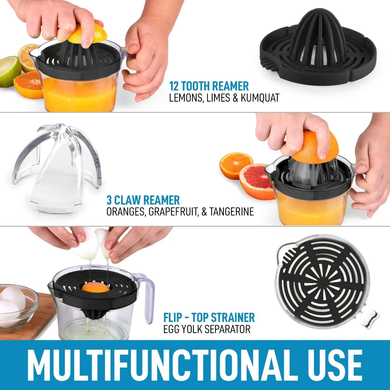 Citrus Juicer Reamer (17oz Capacity)