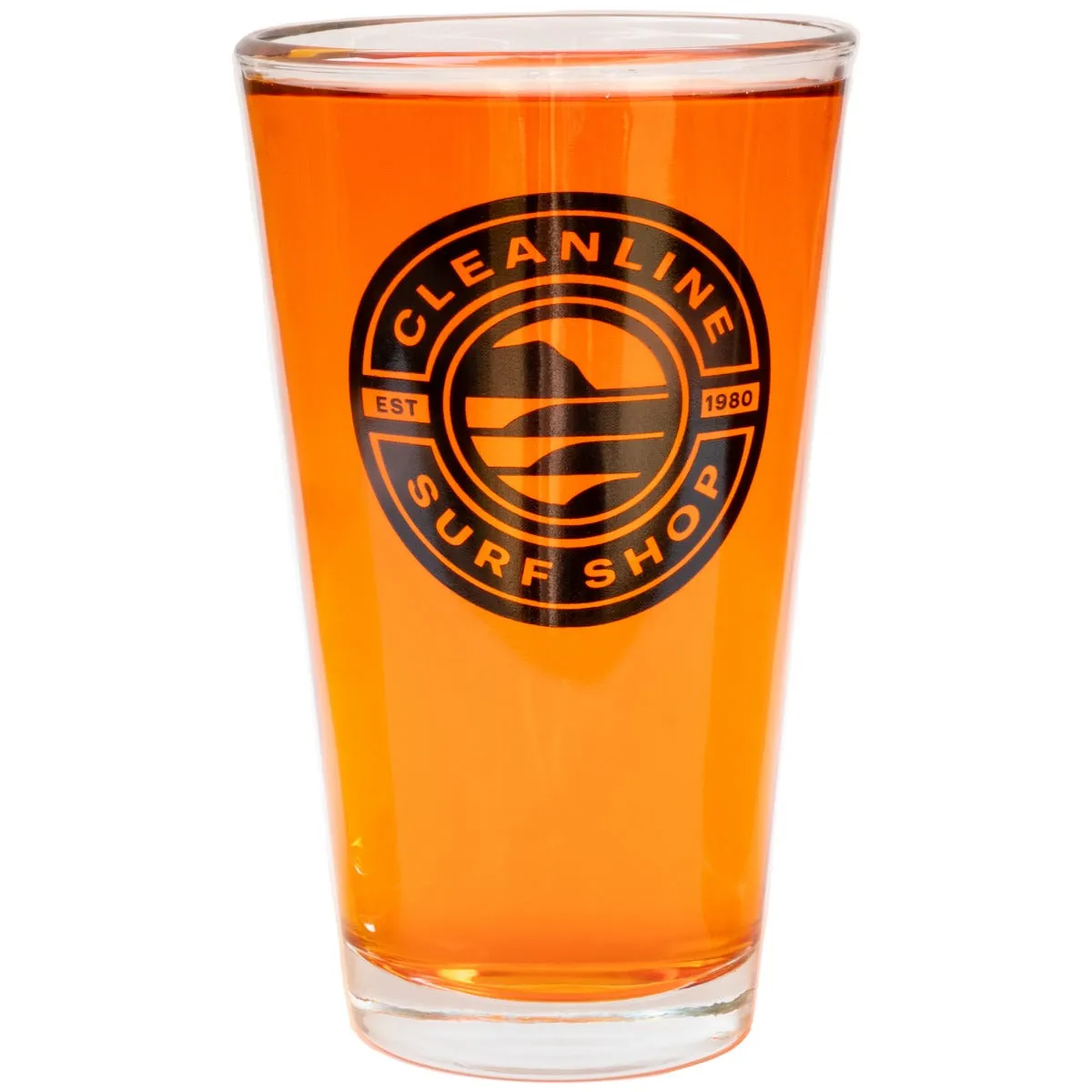 Cleanline Rollin' 16 oz. Pint Glass