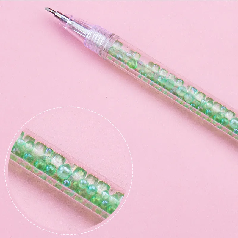 Colorful broken diamond decoration handmade DIY carving knife hand account pen knife #k9596